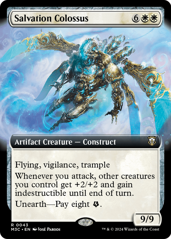 Salvation Colossus (Extended Art) (M3C-043) - Modern Horizons 3 Commander: (Extended Art)