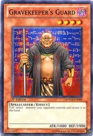 Gravekeeper's Guard (SDMA-EN009) - Structure Deck: Marik 1st Edition