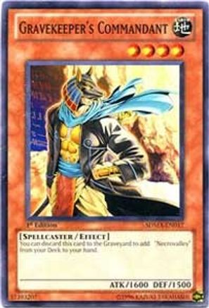 Gravekeeper's Commandant (SDMA-EN017) - Structure Deck: Marik Unlimited