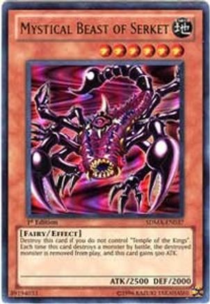 Mystical Beast of Serket (SDMA-EN037) - Structure Deck: Marik 1st Edition