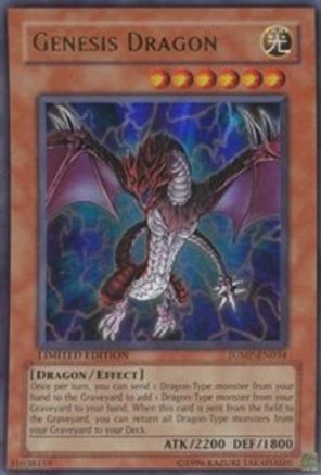Genesis Dragon (JUMP-EN034) - Shonen Jump Magazine Promos Limited