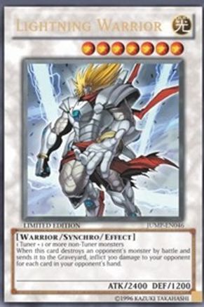 Lightning Warrior (JUMP-EN046) - Shonen Jump Magazine Promos Limited