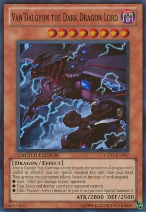 Van'Dalgyon The Dark Dragon Lord (CT07-EN007) - 2010 Collectors Tins Limited