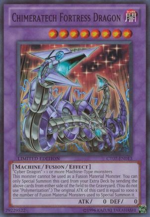 Chimeratech Fortress Dragon (CT07-EN013) - 2010 Collectors Tins Limited