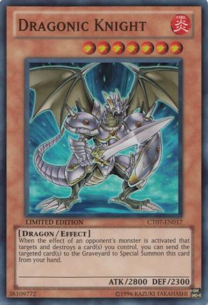 Dragonic Knight (CT07-EN017) - 2010 Collectors Tins Limited