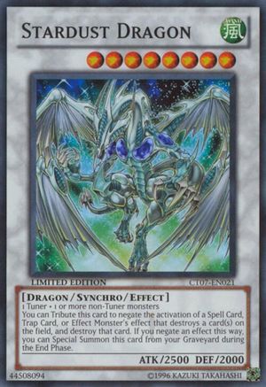 Stardust Dragon (CT07-EN021) - 2010 Collectors Tins Limited