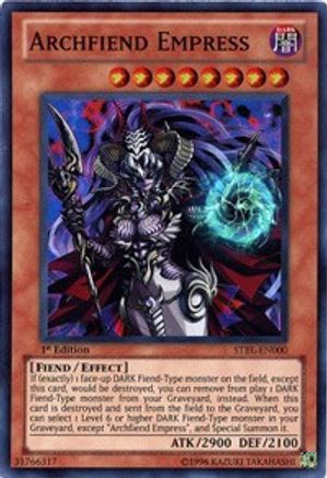 Archfiend Empress (STBL-EN000) - Starstrike Blast Unlimited