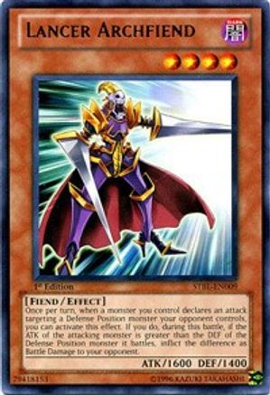 Lancer Archfiend (STBL-EN009) - Starstrike Blast Unlimited