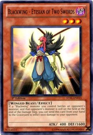 Blackwing - Etesian of Two Swords (STBL-EN015) - Starstrike Blast Unlimited