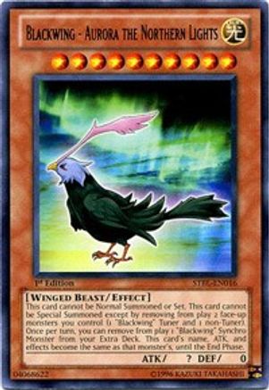 Blackwing - Aurora the Northern Lights (STBL-EN016) - Starstrike Blast 1st Edition