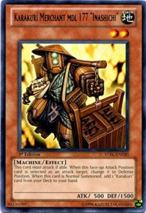 Karakuri Merchant mdl 177 "Inashichi" (STBL-EN020) - Starstrike Blast Unlimited
