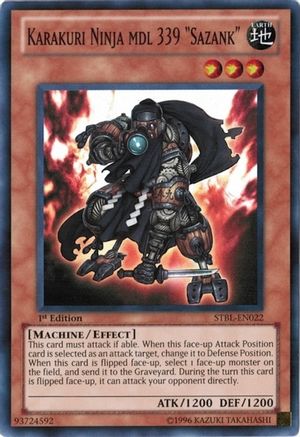 Karakuri Ninja mdl 339 "Sazank" (STBL-EN022) - Starstrike Blast Unlimited