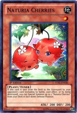 Naturia Cherries (STBL-EN030) - Starstrike Blast 1st Edition