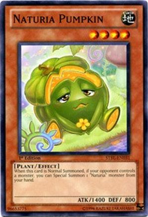 Naturia Pumpkin (STBL-EN031) - Starstrike Blast Unlimited