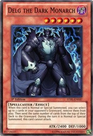 Delg the Dark Monarch (STBL-EN037) - Starstrike Blast Unlimited