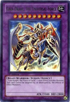 Gaia Drake, the Universal Force (STBL-EN039) - Starstrike Blast 1st Edition