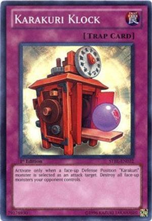 Karakuri Klock (STBL-EN072) - Starstrike Blast 1st Edition