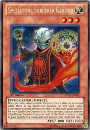 Spellstone Sorcerer Karood (STBL-EN083) - Starstrike Blast 1st Edition