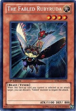 The Fabled Rubyruda (STBL-EN096) - Starstrike Blast Unlimited