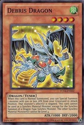 Debris Dragon (TU04-EN002) - Turbo Pack: Booster Four Unlimited