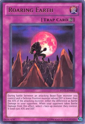 Roaring Earth (5D's Duel Transer) (YDT1-EN003) - Yu-Gi-Oh! Video Game Promotional Cards Limited