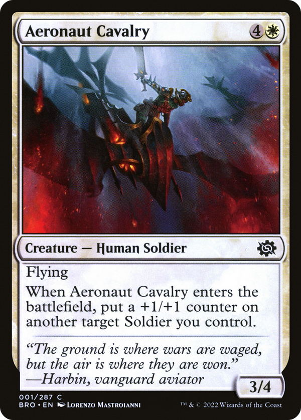 Aeronaut Cavalry (BRO-001) - The Brothers' War