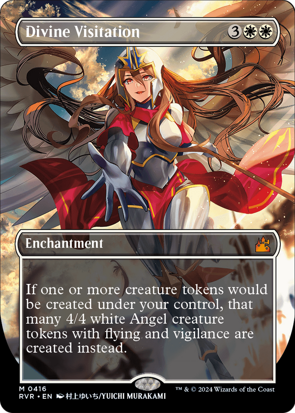 Divine Visitation (Anime Borderless) (RVR-416) - Ravnica Remastered