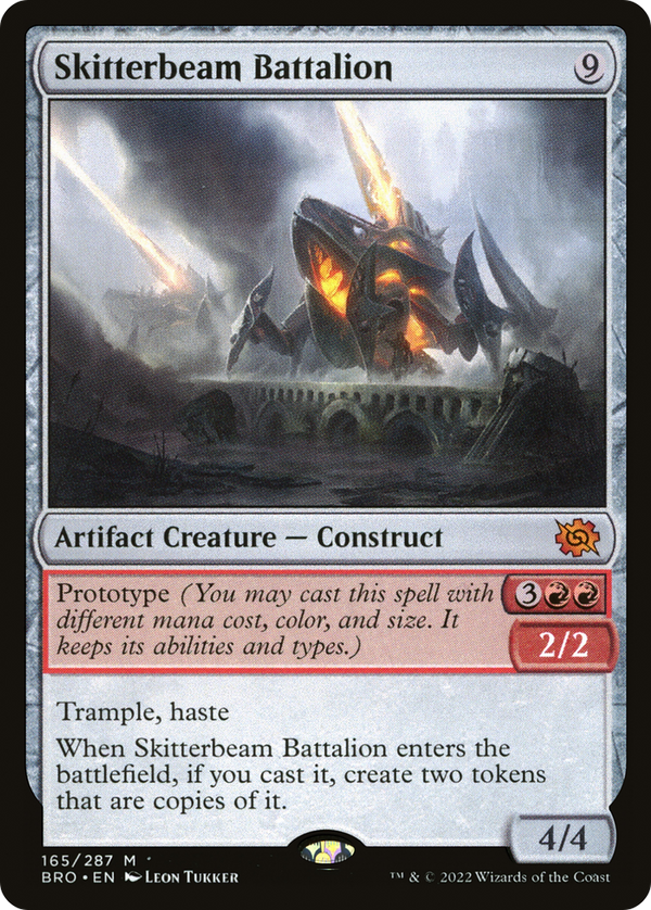 Skitterbeam Battalion (BRO-165) - The Brothers' War Foil