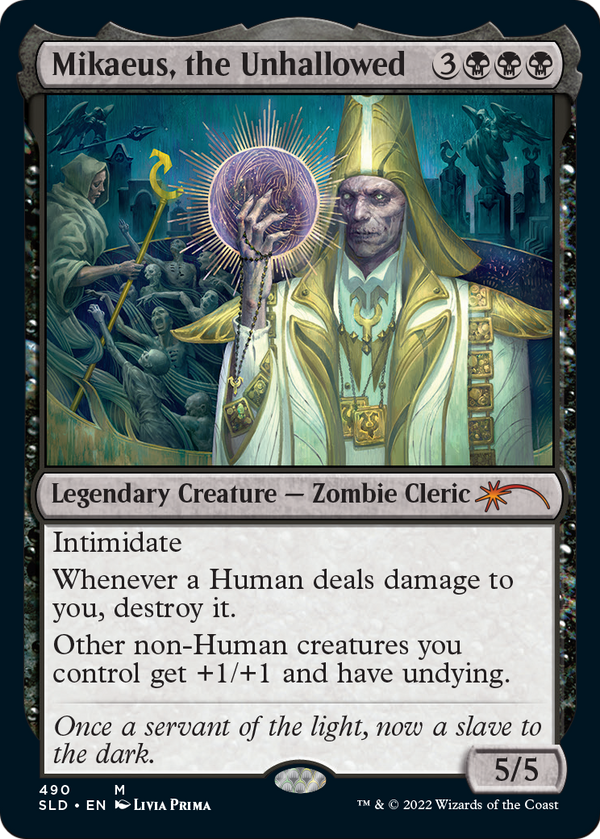 Mikaeus, the Unhallowed (SLD-490) - Secret Lair Drop Foil