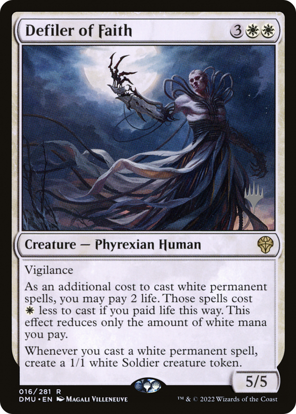 Defiler of Faith (PPDMU-016) - Dominaria United Promos