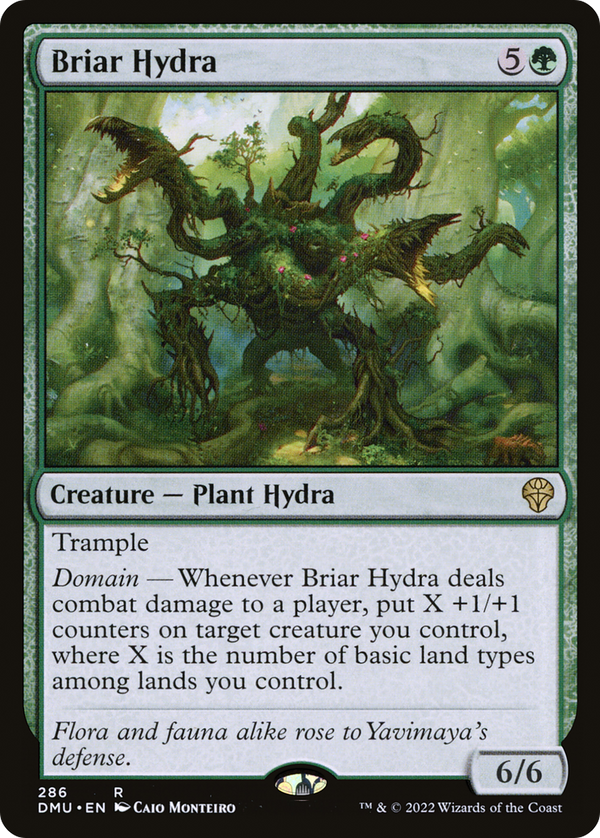 Briar Hydra (286) (DMU-286) - Dominaria United