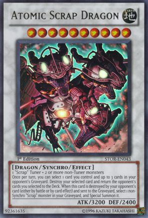 Atomic Scrap Dragon (STOR-EN043) - Storm of Ragnarok Unlimited