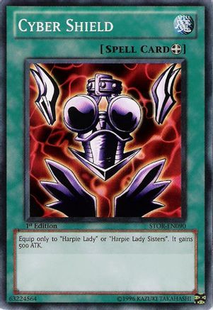 Cyber Shield (STOR-EN090) - Storm of Ragnarok 1st Edition