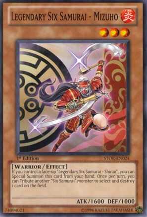 Legendary Six Samurai - Mizuho (STOR-EN024) - Storm of Ragnarok Unlimited