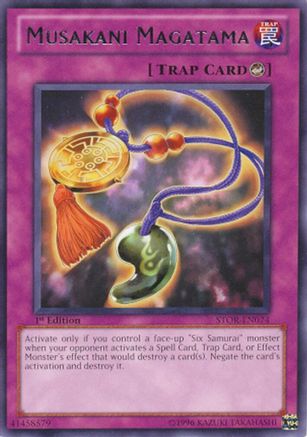Musakani Magatama (STOR-EN074) - Storm of Ragnarok 1st Edition