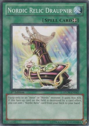 Nordic Relic Draupnir (STOR-EN045) - Storm of Ragnarok 1st Edition