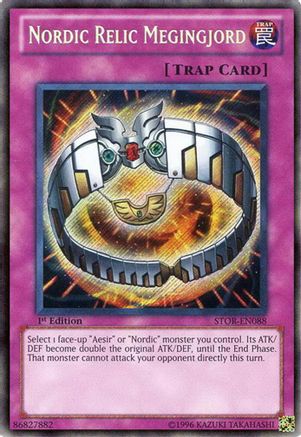 Nordic Relic Megingjord (STOR-EN088) - Storm of Ragnarok 1st Edition