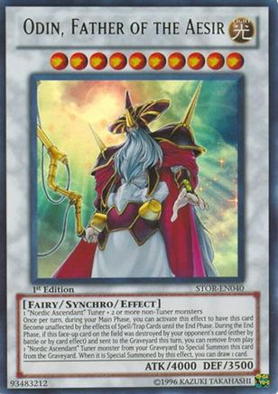 Odin, Father of the Aesir (STOR-EN040) - Storm of Ragnarok 1st Edition