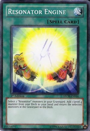 Resonator Engine (STOR-EN056) - Storm of Ragnarok Unlimited