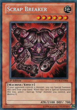 Scrap Breaker (STOR-EN084) - Storm of Ragnarok 1st Edition