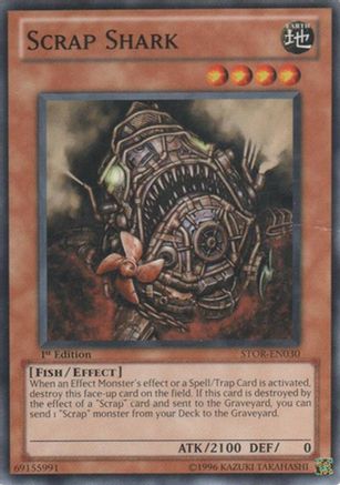 Scrap Shark (STOR-EN030) - Storm of Ragnarok Unlimited