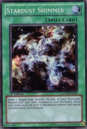 Stardust Shimmer (STOR-EN055) - Storm of Ragnarok 1st Edition