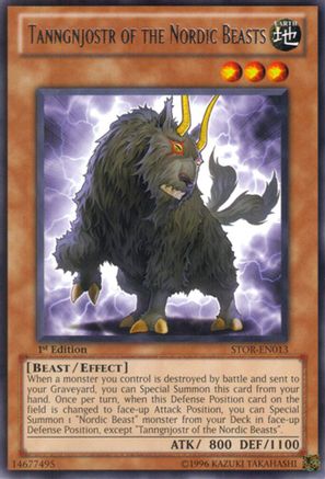 Tanngnjostr of the Nordic Beasts (STOR-EN013) - Storm of Ragnarok Unlimited