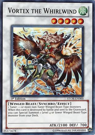 Vortex the Whirlwind (STOR-EN000) - Storm of Ragnarok 1st Edition