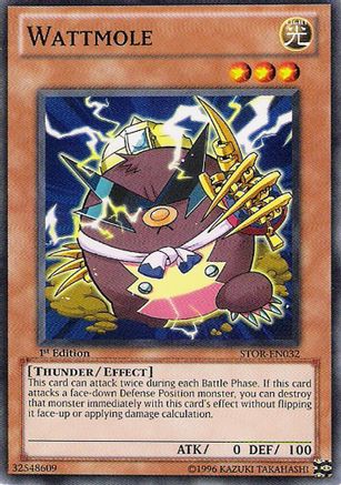 Wattmole (STOR-EN032) - Storm of Ragnarok 1st Edition