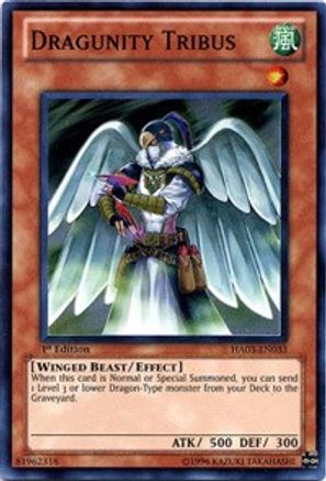 Dragunity Tribus (SDDL-EN006) - Structure Deck: Dragunity Legion 1st Edition