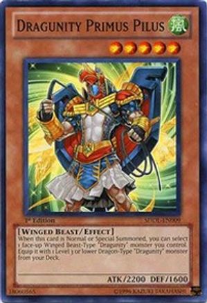 Dragunity Primus Pilus (SDDL-EN009) - Structure Deck: Dragunity Legion 1st Edition