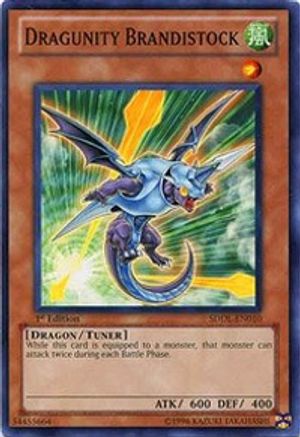 Dragunity Brandistock (SDDL-EN010) - Structure Deck: Dragunity Legion 1st Edition