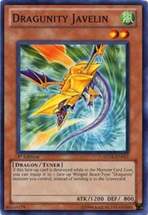 Dragunity Javelin (SDDL-EN011) - Structure Deck: Dragunity Legion Unlimited