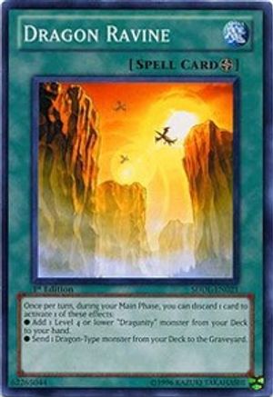 Dragon Ravine (SDDL-EN021) - Structure Deck: Dragunity Legion Unlimited